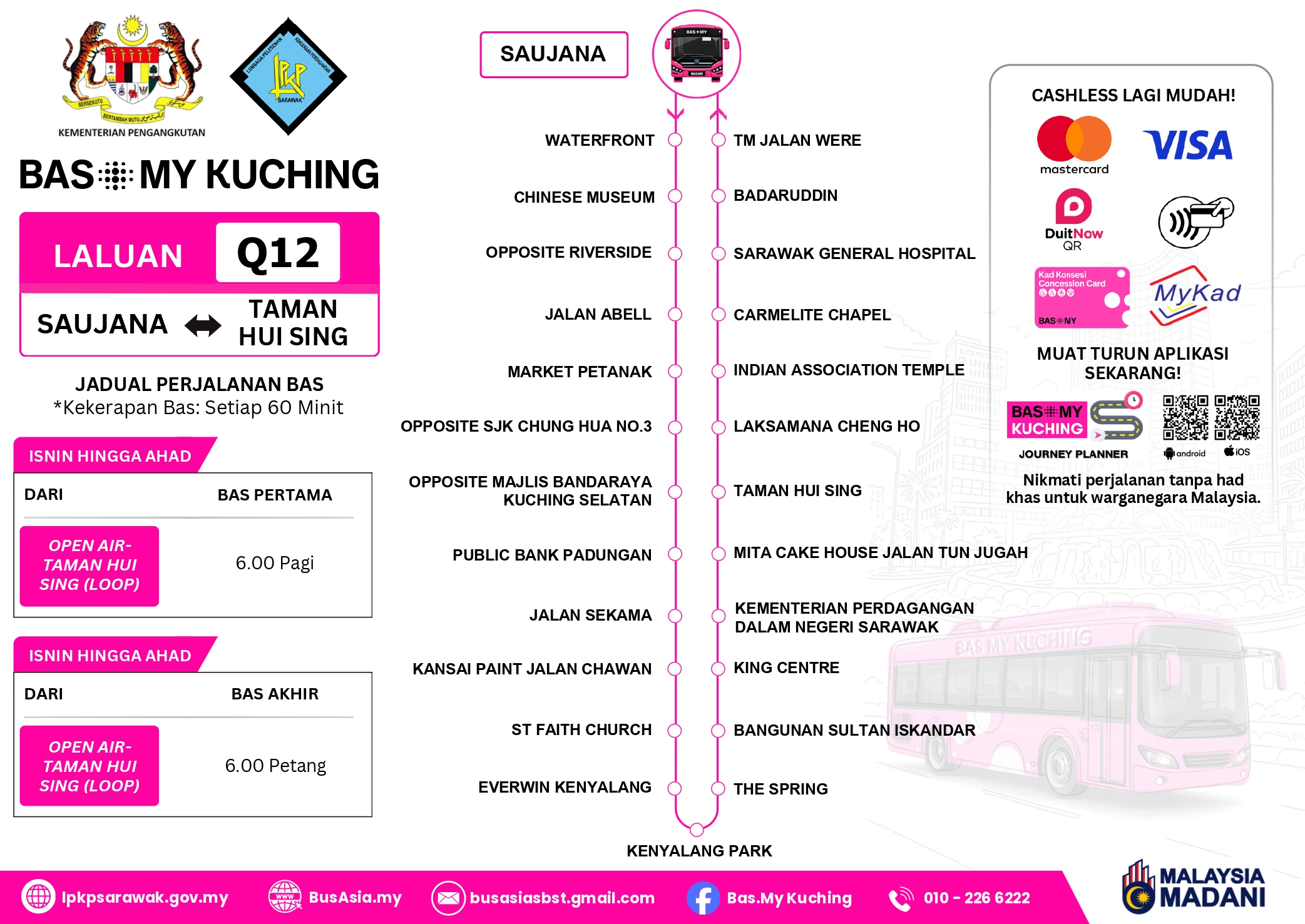 Taman Hui Sing Route